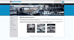 Desktop Screenshot of dbsmanufacturing.com